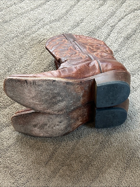 MOONSHINE SPIRIT MEN\'S SQUARE TOE Cowboy WESTERN BOOTS Size 9